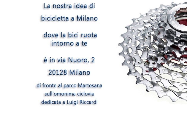 Riparazione e vendita biciclette a Gorla tra Crescenzago, Turro e Cimiano, al km 34 della Ciclabile sulla Martesana in Milano